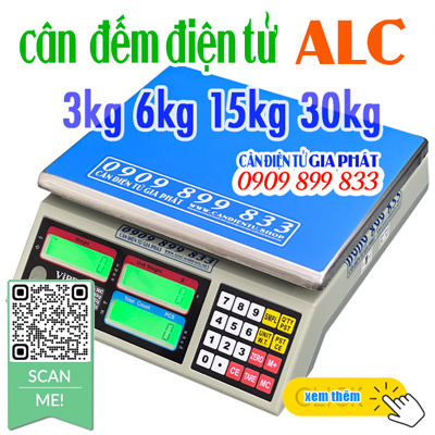 Cân đếm điện tử Vibra ALC 3kg 6kg 15kg 30kg