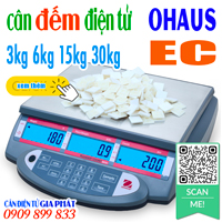 Cân đếm điện tử Ohaus EC 3kg 6kg 15kg 30kg