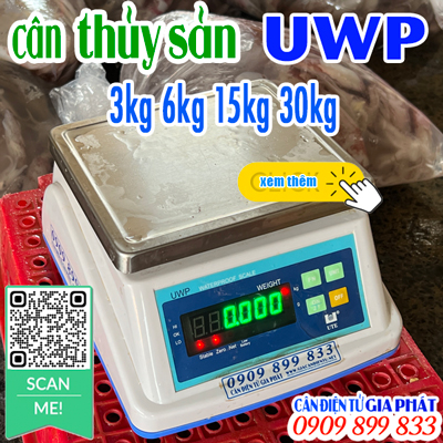Cân thuỷ sản UTE UWP 3kg 6kg 15kg 30kg
