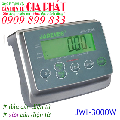 Đầu cân điện tử Jadever JWI-3000W sửa cân điện tử JWI-3000W