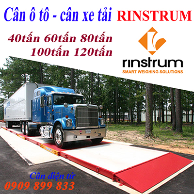 Trạm cân xe ô tô tải Rinstrum - Đức