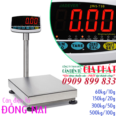 Cân bàn điện tử Đồng Nai 30kg 60kg 100kg 150kg 200kg 300kg 500kg