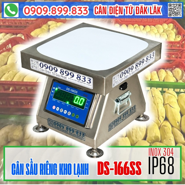 Cân điện tử ở Đăk Lăk cân sầu riêng kho lạnh chống nước