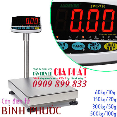 Cân bàn điện tử Bình Phước 60kg 100kg 150kg 200kg 300kg 500kg