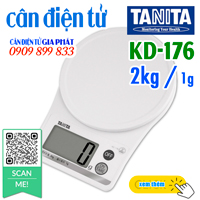 Cân điện tử Tanita KD-176
2kg