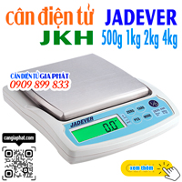 Cân điện tử Jadever JKH
500g 1kg 2kg 4kg