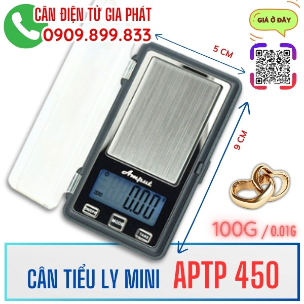 Cân tiểu ly mini APTP 450 100g