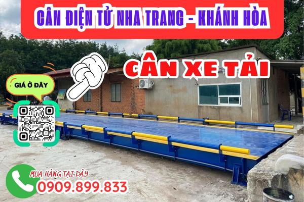 Cân điện tử Khánh Hòa - trạm cân xe tải 40 tấn 60 tấn 80 tấn 100 tấn 120 tấn
