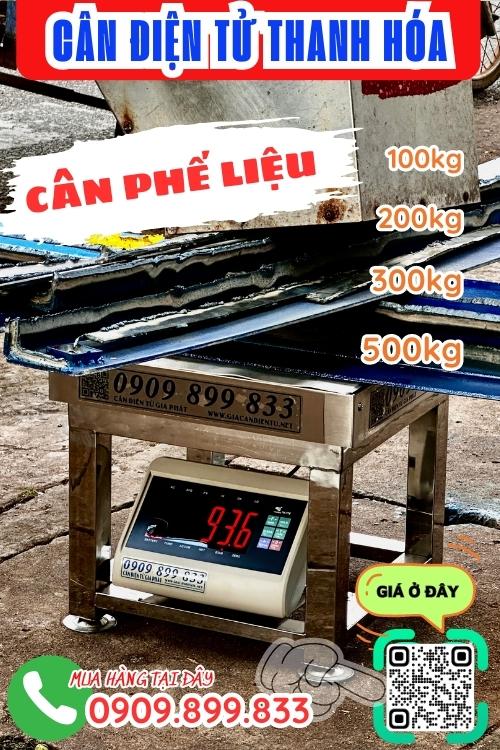 Cân điện tử ở Thanh Hóa - cân điện tử cân phế liệu 200kg 300kg 500kg