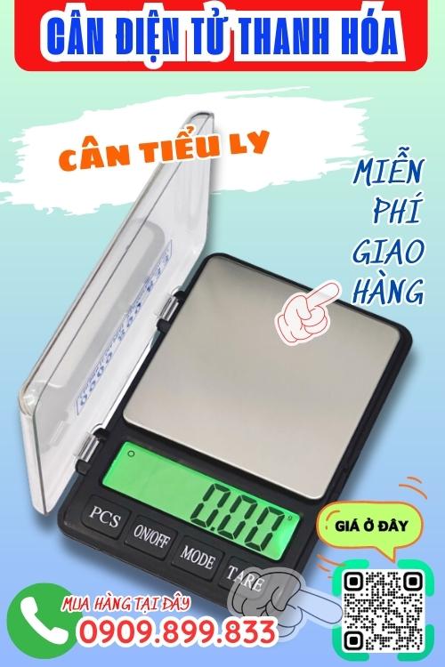 Cân điện tử Thanh Hóa - cân tiểu ly 100g 200g 300g 500g