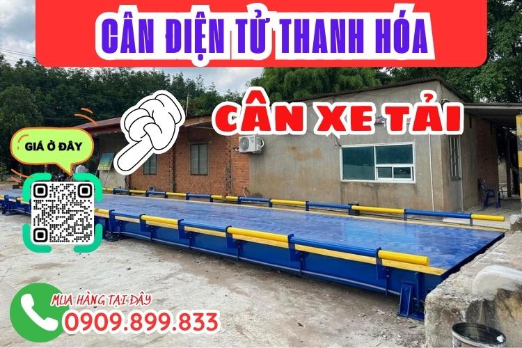 Cân điện tử Thanh Hóa - trạm cân xe tải 40 tấn 60 tấn 80 tấn 100 tấn 120 tấn