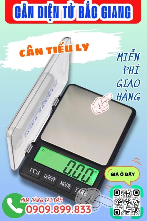 Cân điện tử Bắc Giang - cân tiểu ly 100g 200g 300g 500g