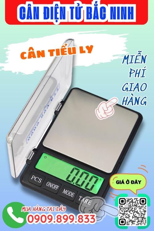 Cân điện tử Bắc Ninh - cân tiểu ly 100g 200g 300g 500g