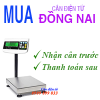 Ưu đãi cho khách mua cân điện tử ở Đồng Nai, nhận cân trước - thanh toán sau!