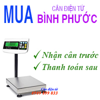 Ưu đãi cho khách mua cân điện tử ở Bình Phước, nhận cân trước - thanh toán sau!