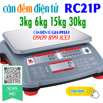 Cân đếm điện tử Ohaus Ranger RC21P 3kg 6kg 15kg 30kg