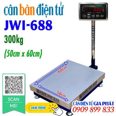 Cân điện tử Jadever JWI688 300kg cân mít