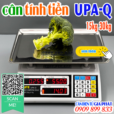 Cân điện tử bán hàng UPA-Q 30kg giá rẻ bán tạp hóa bán gạo