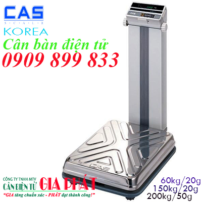 Cân điện tử Cas DB-1H 60kg 150kg 200kg - cân bàn điện tử Cas