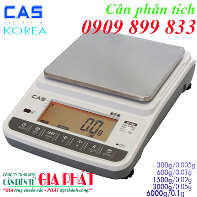Cân điện tử Cas XE 300g 600g 1.5kg 3kg 6kg - cas korea scale