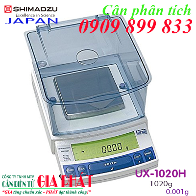 Shimadzu UX-1020H, cân điện tử Shimadzu UX1020H 1020g 0.001g