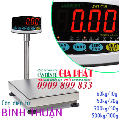 Cân điện tử Bình Thuận 30kg 60kg 100kg 150kg 200kg 300kg 500kg