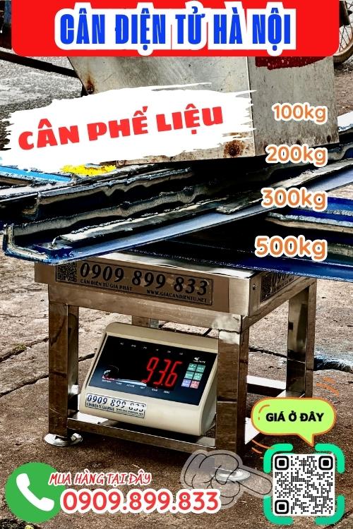 Cân điện tử ở Hà Nội - cân điện tử cân phế liệu 200kg 300kg 500kg