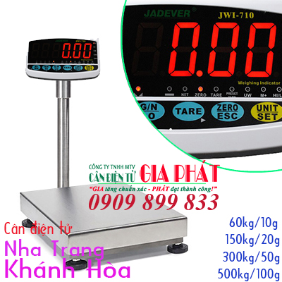 Cân điện tử Nha Trang Khánh Hòa 15kg 30kg 60kg 100kg 150kg 200kg 300kg 500kg