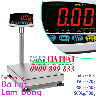Cân bàn điện tử Đà Lạt Lâm Đồng 15kg 30kg 60kg 100kg 150kg 200kg 300kg 500kg