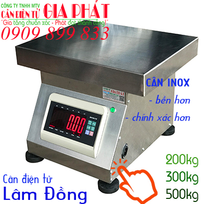 Cân điện tử ở Đà Lạt Lâm Đồng 60kg 150kg 200kg 300kg 500kg