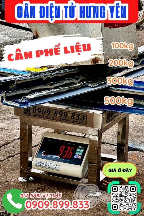 Cân điện tử ở Hưng Yên - cân điện tử cân phế liệu 200kg 300kg 500kg
