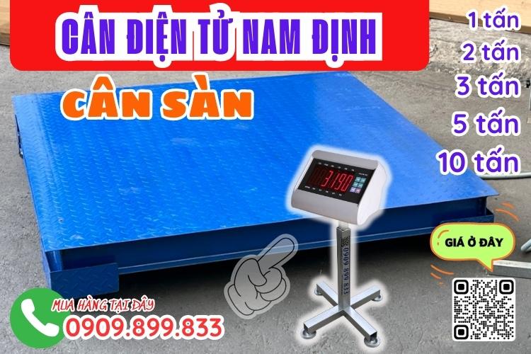Cân điện tử ở Nam Định - cân sàn 1 tấn 2 tấn 3 tấn 5 tấn 10 tấn