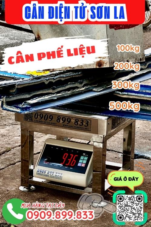 Cân điện tử ở Sơn La - cân điện tử cân phế liệu 200kg 300kg 500kg
