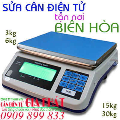 Sửa cân điện tử ở Biên Hòa Đồng Nai tận nơi 1kg 2kg 3kg 5kg 6kg 15kg 30kg 60kg