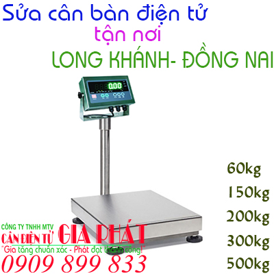 Sửa cân điện tử ở tại Long Khánh Đồng Nai 60kg 100kg 150kg 200kg 300kg 500kg