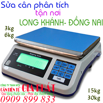 Sửa cân điện tử ở tại Long Khánh Đồng Nai tận nơi 1kg 2kg 3kg 5kg 6kg 15kg 30kg 60kg