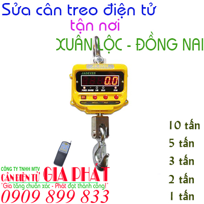 Sửa cân treo điện tử ở tại Xuân Lộc Đồng Nai 1 2 3 5 10 15 20 tấn