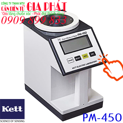 Máy đô độ ẩm Kett PM450 Kett 4 đo độ ẩm cà phê tiêu bắp