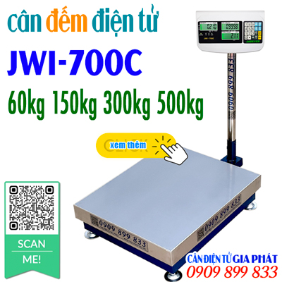 Cân đếm điện tử jadever JWI-700C 60kg 150kg 200kg 300kg 500kg