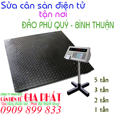 Sửa cân sàn điện tử ở tại Đảo Phú Quý Bình Thuận 1 2 3 5 tấn