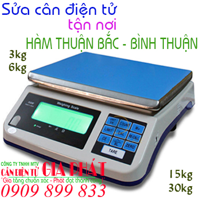 Sửa cân điện tử ở tại Hàm Thuận Bắc Bình Thuận 1kg 2kg 3kg 5kg 6kg 15kg 30kg 60kg