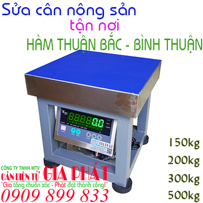 Sửa cân điện tử nông sản ở tại Hàm Thuận Bắc Bình Thuận 200kg 300kg 500kg