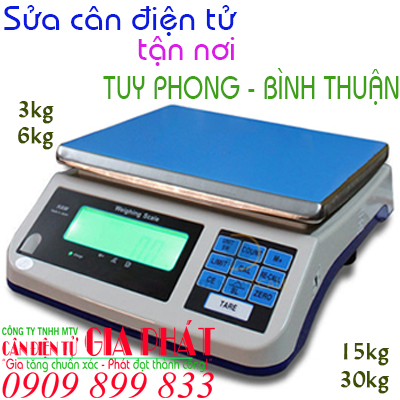 Sửa cân điện tử ở tại Tuy Phong Bình Thuận 1kg 2kg 3kg 5kg 6kg 15kg 30kg 60kg