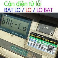 Cân điện tử báo lỗi Lo Bat, sửa cân điện tử lỗi Bat Lo, cách chỉnh sửa cân điện tử lỗi Lo như thế nào?