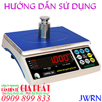 Hướng dẫn sử dụng cân điện tử JWRN 3kg 6kg 15kg 30kg, cân điện tử Jadever Đài Loan