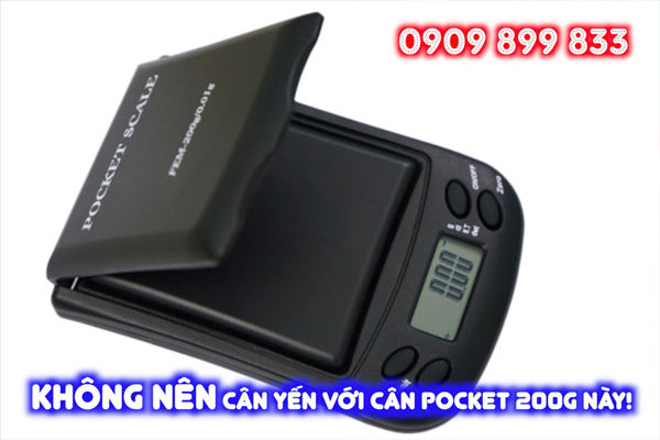 Cân điện tử cân yến - cân điện tử Pocket 200g