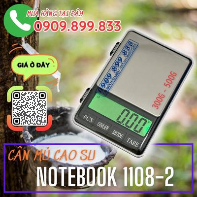 Cân điện tử 200g 300g 500g Notebook 1108-2 cân mủ cao su