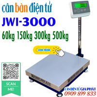 Cân bàn điện tử JWI-3000 60kg 150kg 300kg 500kg