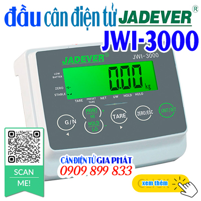 Đầu cân điện tử JWI-3000 60kg 100kg 150kg 200kg 300kg 500kg