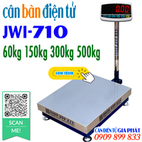 Cân bàn điện tử JWI-710 60kg 150kg 300kg 500kg